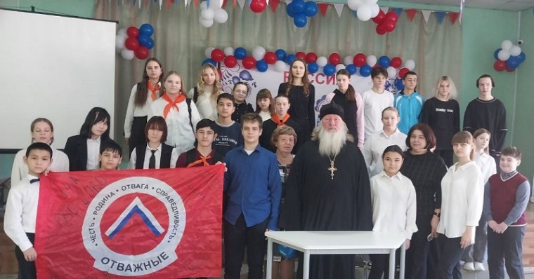 Встреча с игуменом Никифором, настоятелем храма Преображение Господня в с.Спас-Прогнанье.