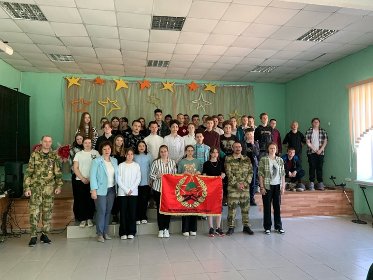 Встреча с сотрудниками поискового отряда «Звезда.